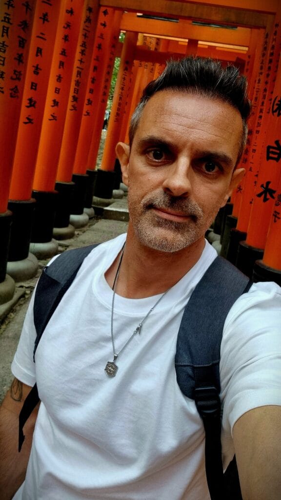 Claudio in Kyoto, Japan