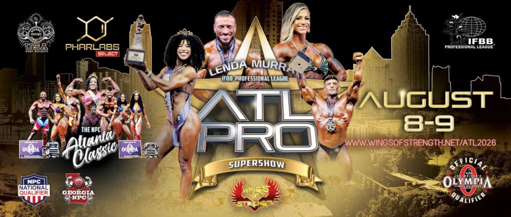 2026 Lenda Murray Atlanta Pro Supershow