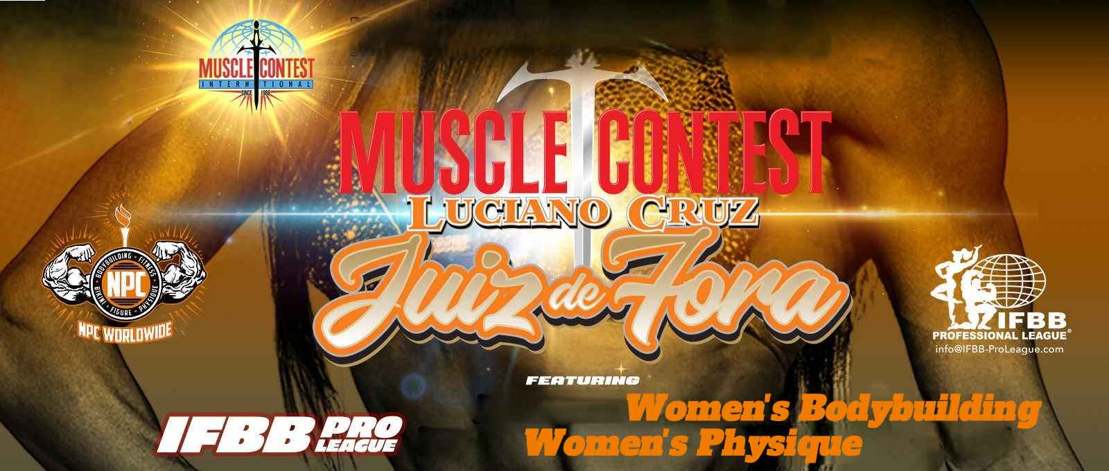 Women’s Bodybuilding Pro Officially Added to 2026 MuscleContest Juiz De Fora
