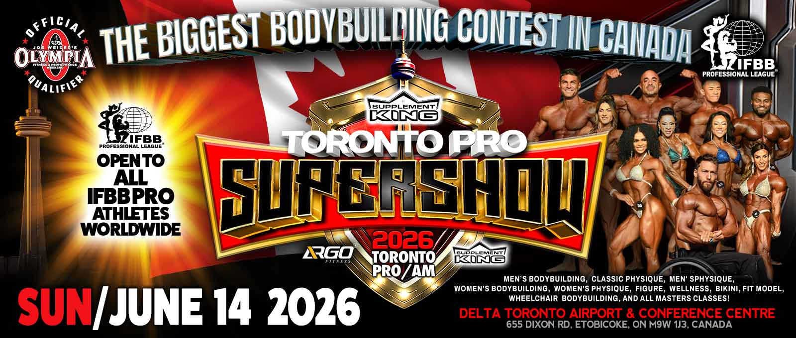 2026 Toronto Pro Supershow