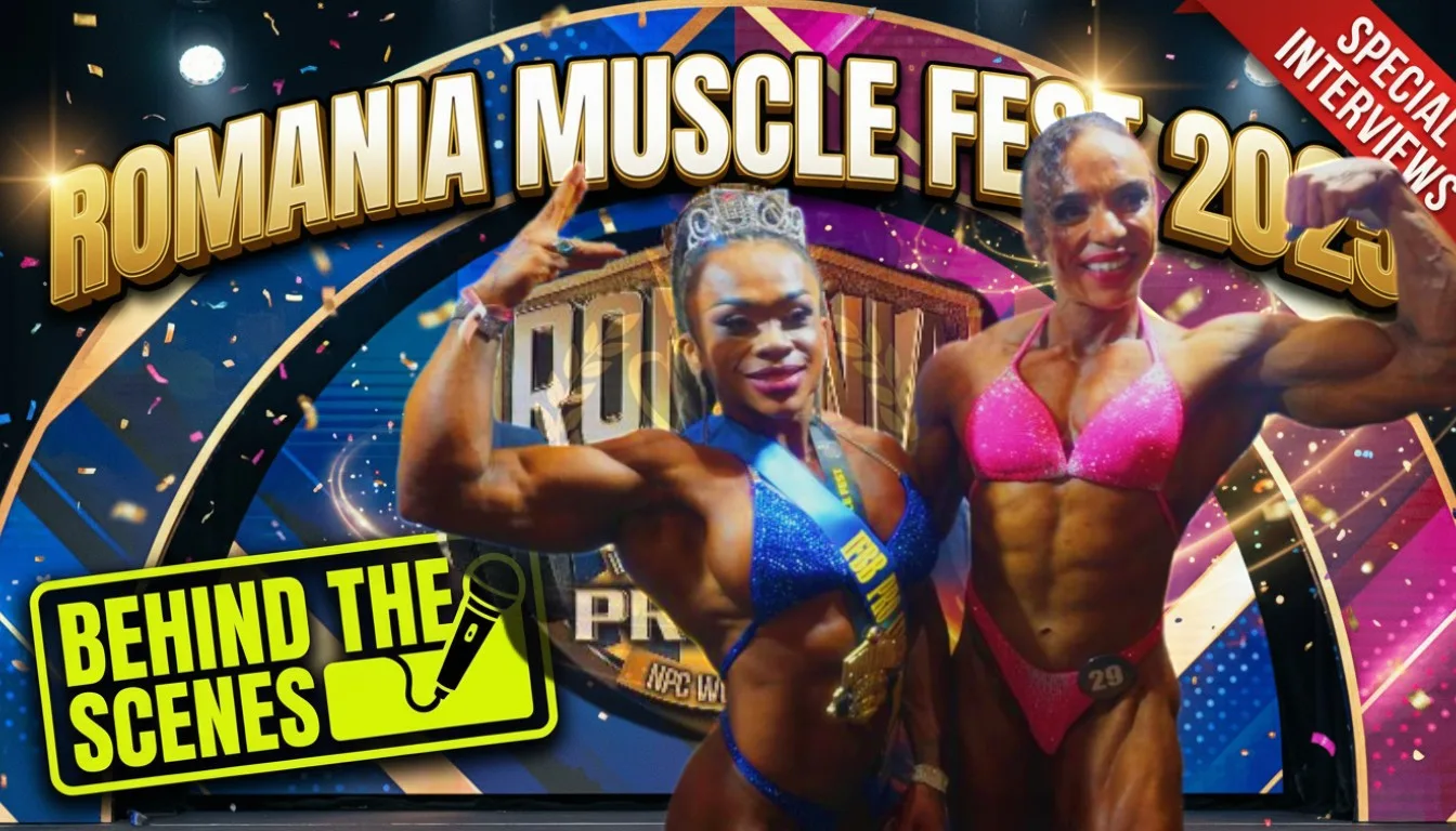 Behind the Scenes at Romania Muscle Fest 2025 Show Day