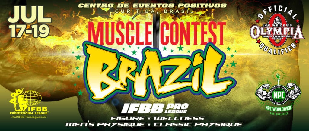Muscle Contest Brazil Pro is ready for the biggest figure lineup of the season