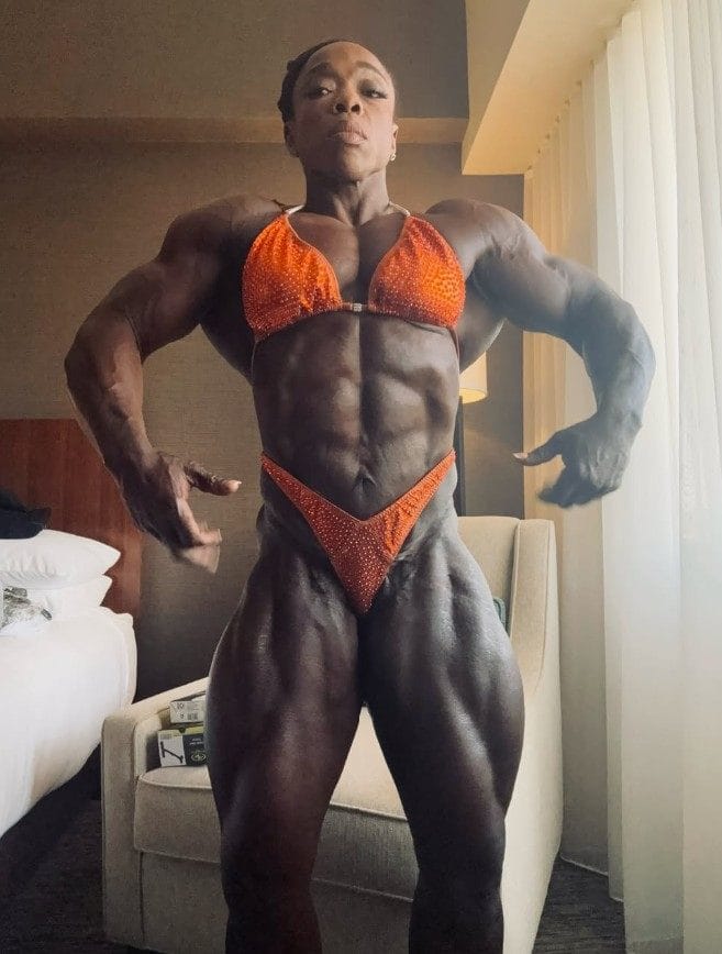 Selyka Givan posing during preparations for the 2026 Rising Phoenix