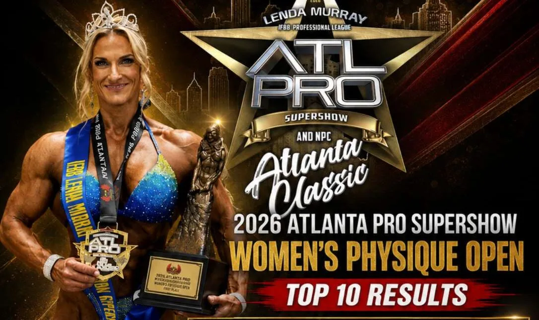 Lenka Ferenčuková Wins 2026 Atlanta Pro Women’s Physique Title